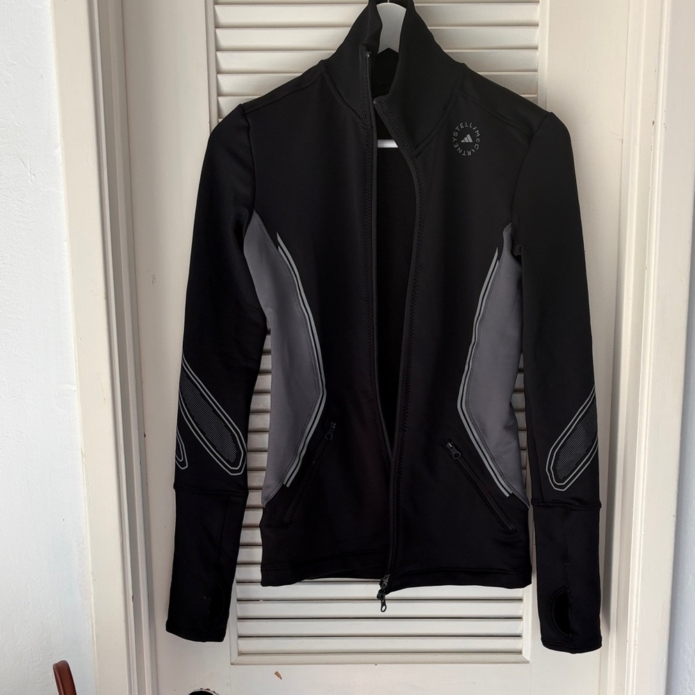 Adidas by Stella McCartney Black and Gray Ski Jacket